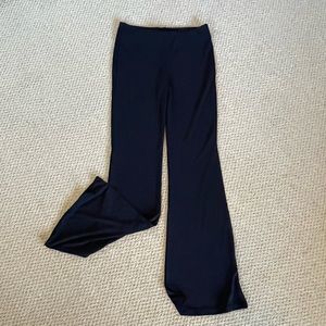 ZARA black flare pants